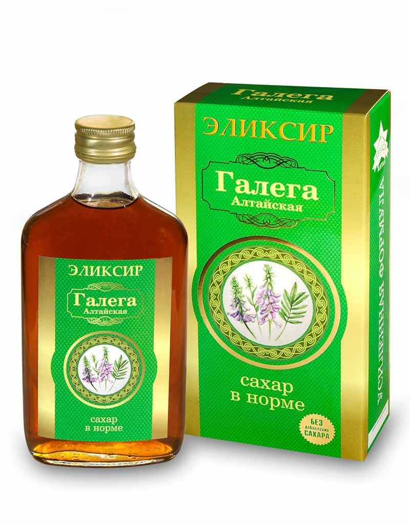 Эликсир Алтайская галега Сахар в норме, 250 мл