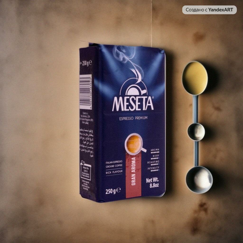 Кофе Meseta Gran Aroma молотый 250 г - фото №4