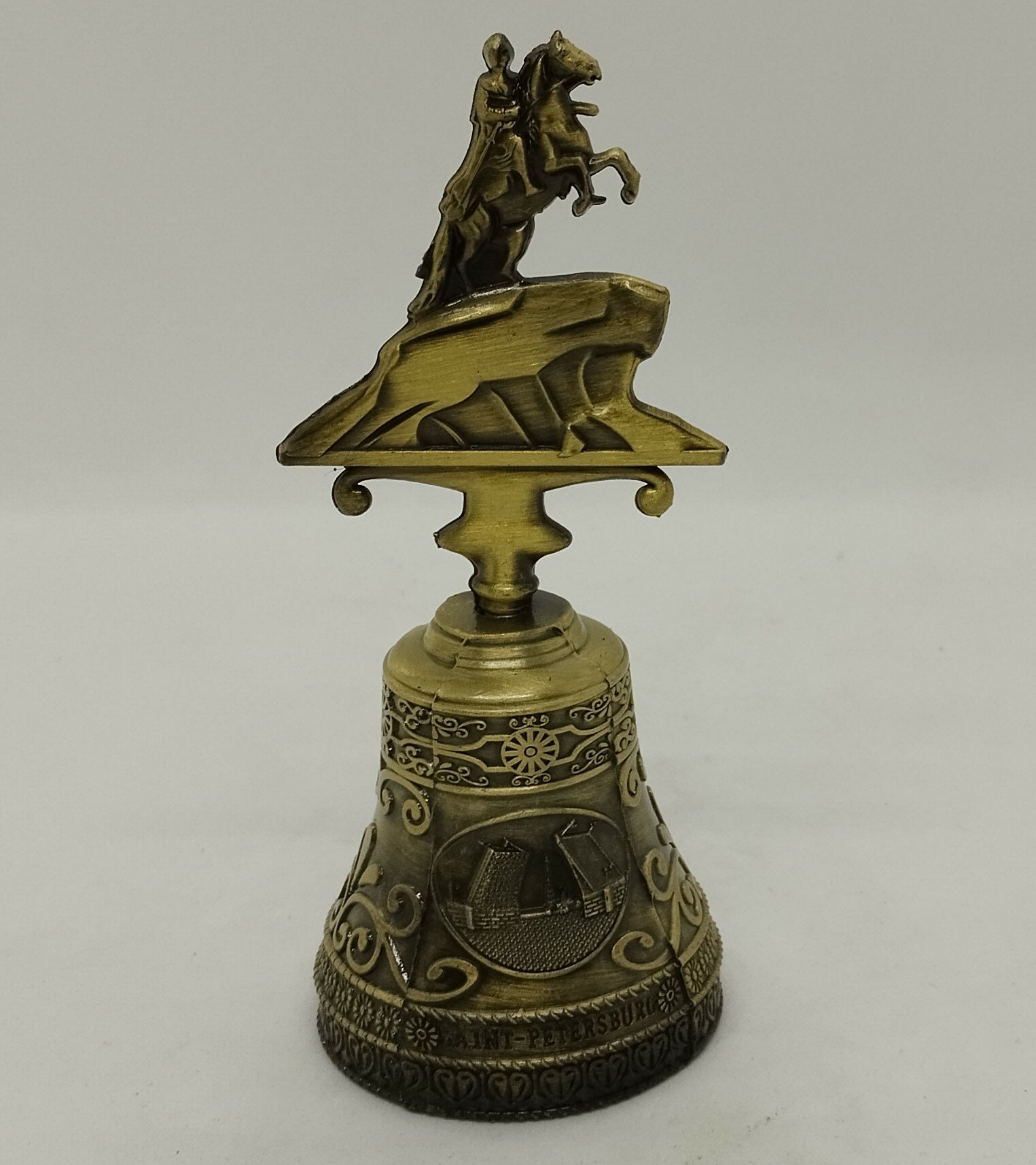 Колокольчик Санкт-Петербург "медный всадник" — фото 1