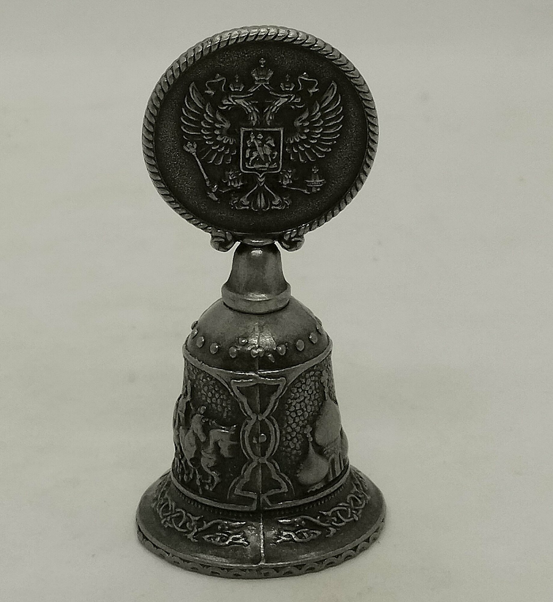 Колокольчик малый "выборг" серебро — фото 1