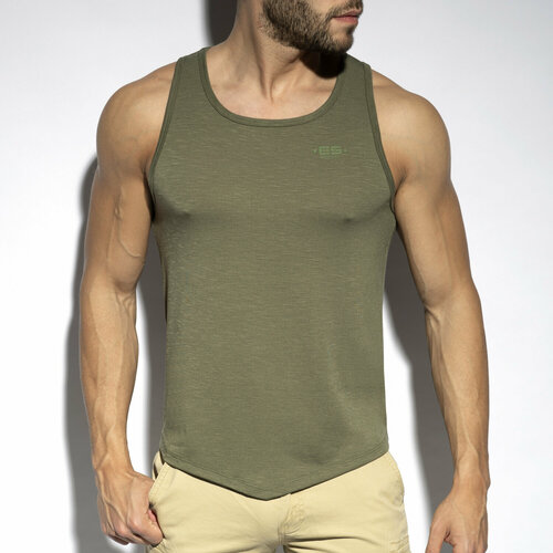 Майка ES Collection Flame Tank Top - Khaki, размер 3XL, хаки