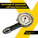 Манометр автомобильный, TOP AUTO, шинный, ТА-203, до 7,5 АТМ