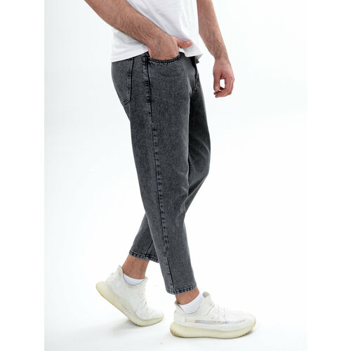 Джинсы мом HYDROLIC, размер 30, темно-серый джинсы мом hydrolic размер 34 серый