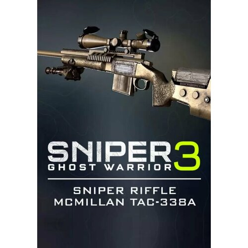 Sniper Ghost Warrior 3 - Sniper Rifle McMillan TAC-338A DLC (Steam; PC; Регион активации Не для РФ) юбка alexander wang fitted long with logo and elastic g string черный