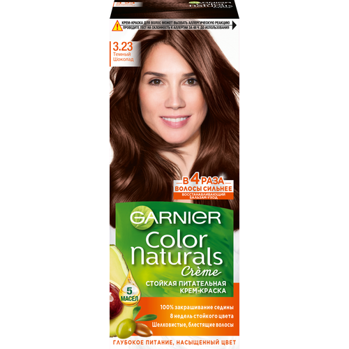 Краска для волос Garnier Color Naturals 323 Темный шоколад 689₽