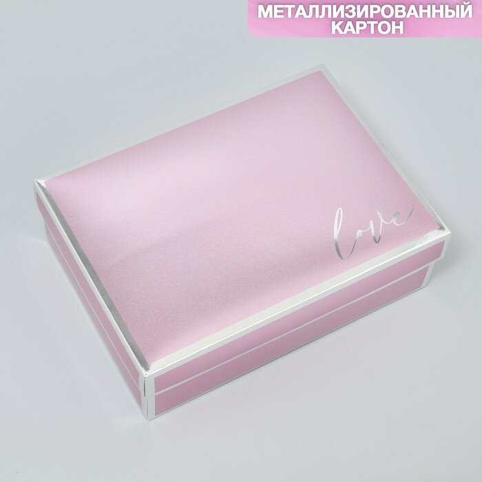 Коробка складная «Love» 21 х 15 х 7 см