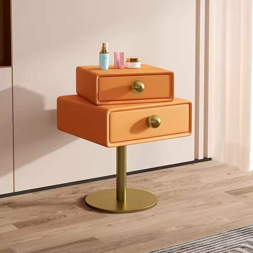 Прикроватная поворотная тумбочка Garcia (Оранжевый/50см)