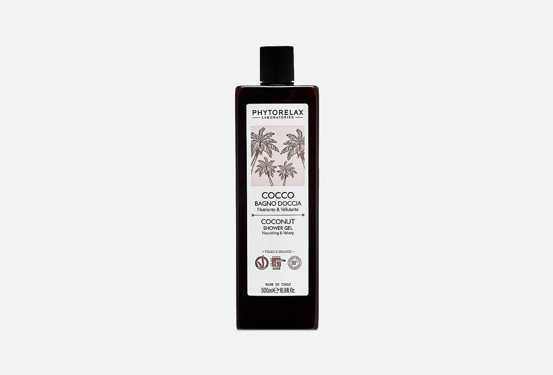 Гель для душа Phytorelax LABORATORIES COCONUT SHOWER GEL 500мл