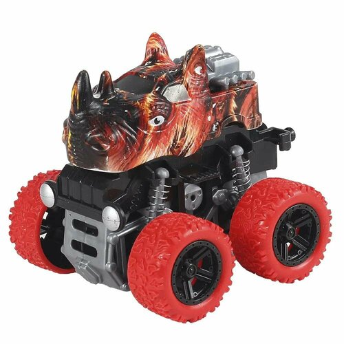 Машинка Funky Toys Носорог , 4х4, фрикционная, с красными колесами