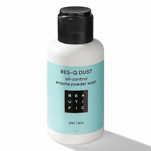 Энзимная пудра BEAUTIFIC Res-Q Dust для жирной и комбинированной кожи 4660048355256 энзимная пудра для умывания beautific res q dust 75 мл