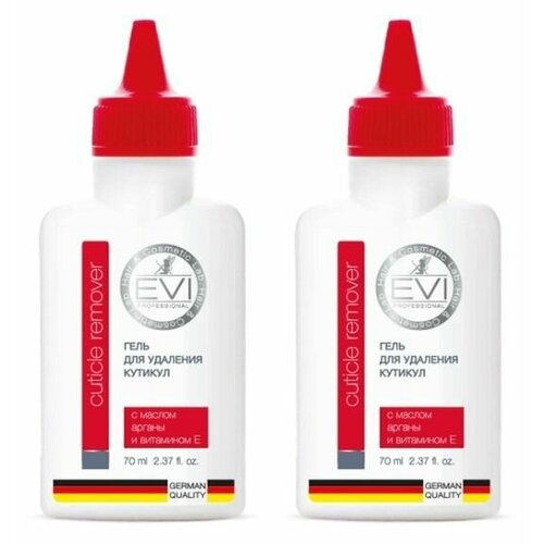 Evi Professional Гель для удаления кутикул с маслом арганы и витамином Е 70 мл 2 шт 1411₽