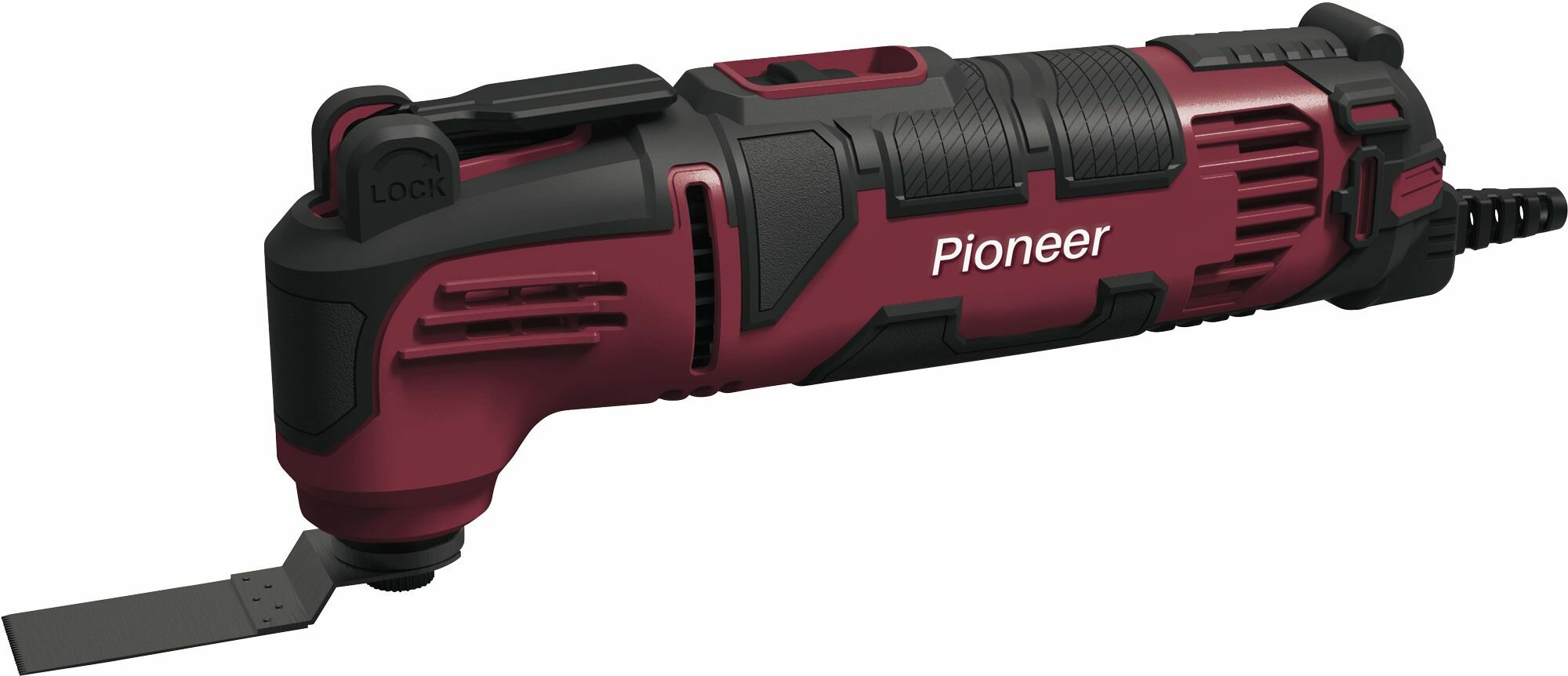 Многофункциональный инструмент реноватор Pioneer EMT-M350-01C рукоятка Anti-Slip 6 скоростей быстрая замена ножей 350 Вт