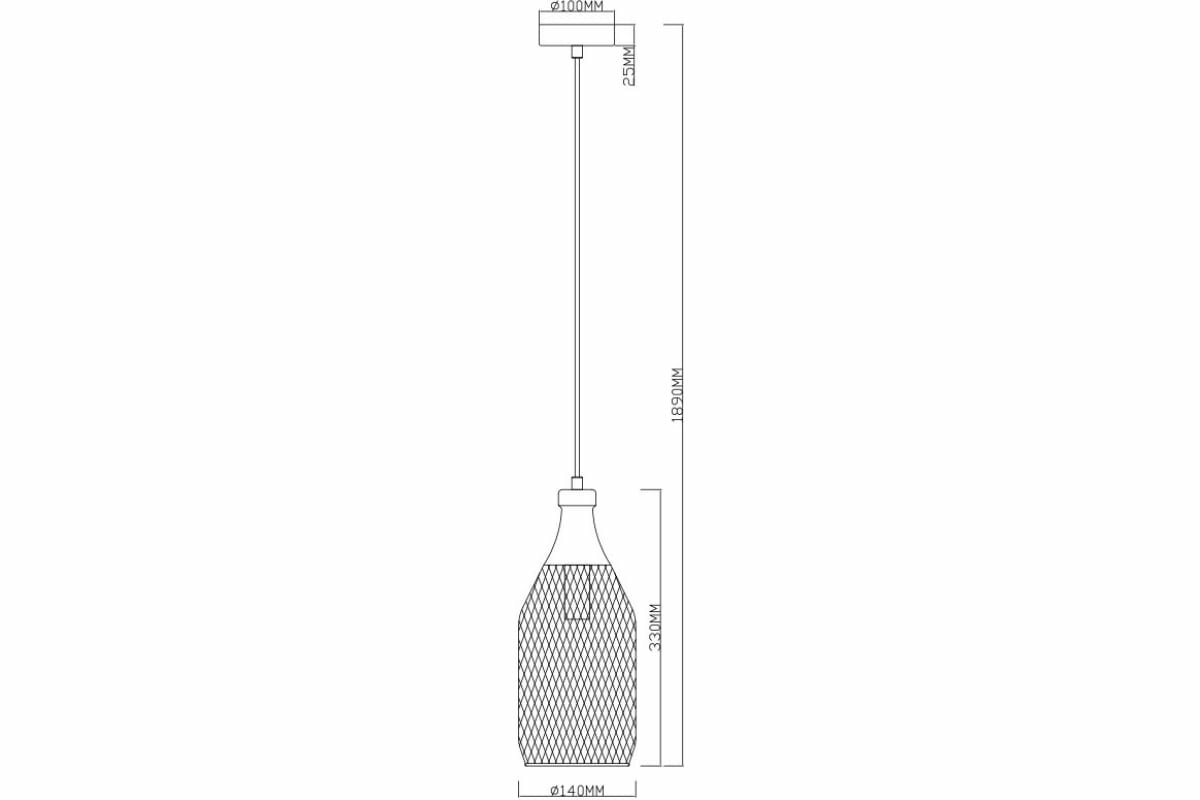 Подвесной светильник Vele Luce Maestro VL6512P21 - фото №3