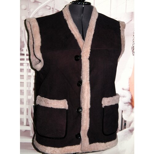 фото Жилет , размер 62, фиолетовый ип паршков е.в.