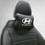 Автомобильная подушка под шею на подголовник эмблема Hyundai Creta, для Хёндай Крета. Подушка для шеи в машину. Подушка на сиденье автомобиля.
