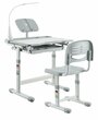 Комплект парта + стул трансформеры FunDesk Bellissima Grey