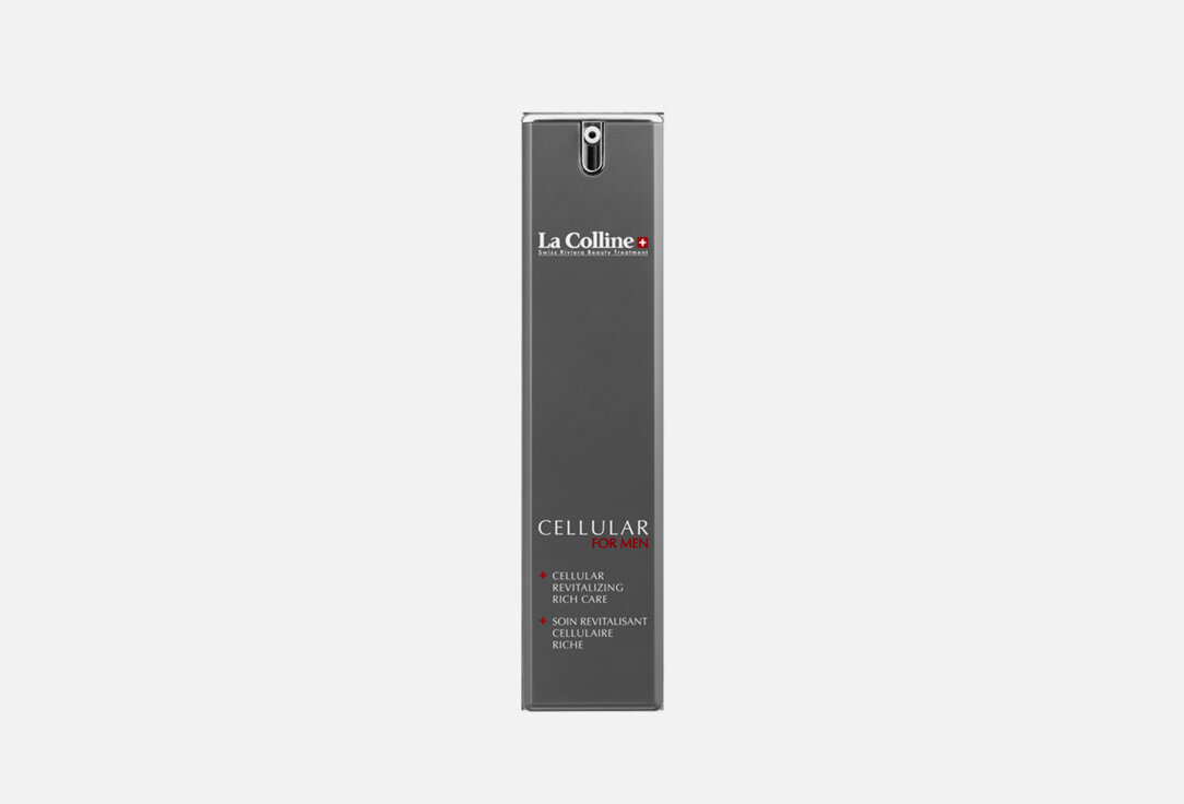 Крем для лица обогащенный восстанавливающий мужской LaColline Cellular Revitalizing Care Rich / объём 50 мл