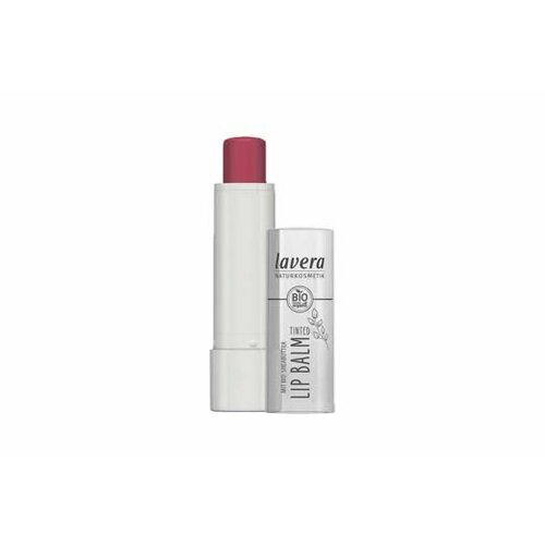 LAVERA Бальзам для губ Tinted Lip Balm (02 Pink Smoothie) косметика для мамы lavera оттеночный бальзам для губ