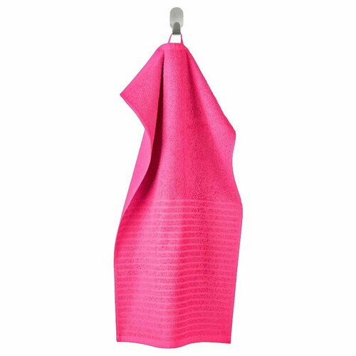IKEA Vagsjon полотенце для рук, 40х70 см, ярко-розовое, 1 шт