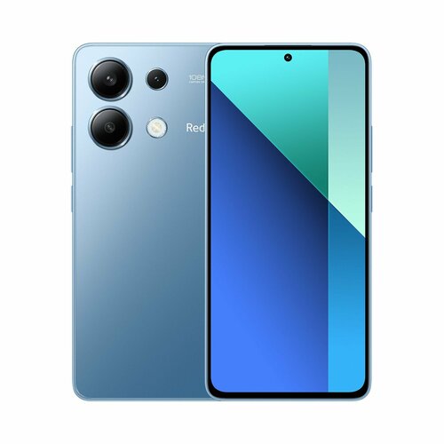 Смартфон Xiaomi Redmi Note 13 4G 8512 ГБ RU Dual nano SIM Ice Blue 24740₽