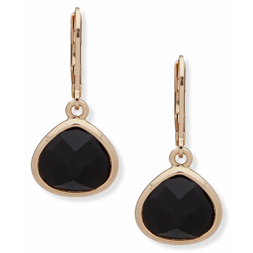 Серьги ANNE KLEIN, пластик, желтый