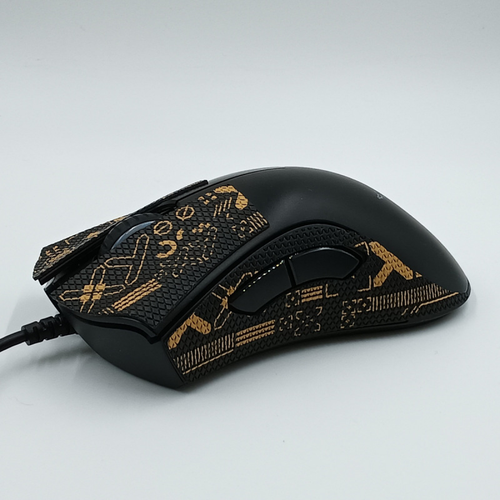 Самоклеящиеся противоскользящие накладки / грипсы для мыши Razer DeathAdder V2 поток информации желтый мышь razer deathadder v2 halo