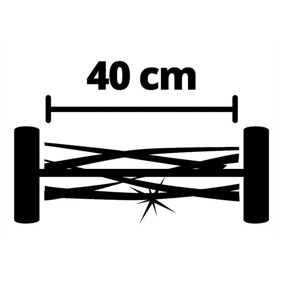 Изображение Газонокосилка механическая GC-HM 400 3414129