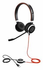 Гарнитура проводная Jabra EVOLVE 40 MS Stereo / USB-A / (017014)