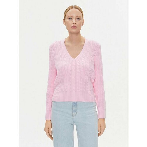 Пуловер TOMMY HILFIGER, размер 3XL [INT], розовый