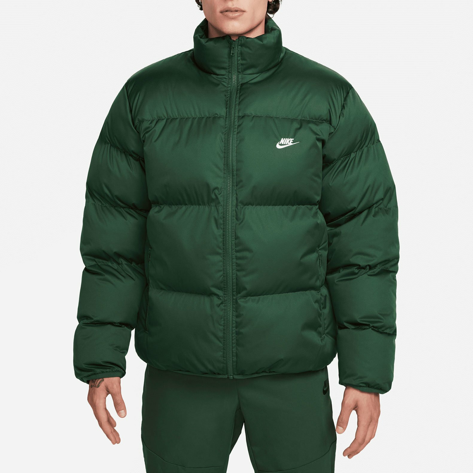 Куртка NIKE Club PrimaLoft, размер 54-56, зеленый