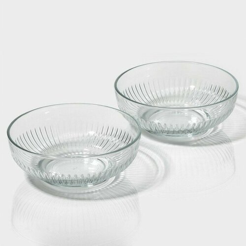 Lav Набор стеклянных салатников Lav Токио d17 см 2 шт 1142₽