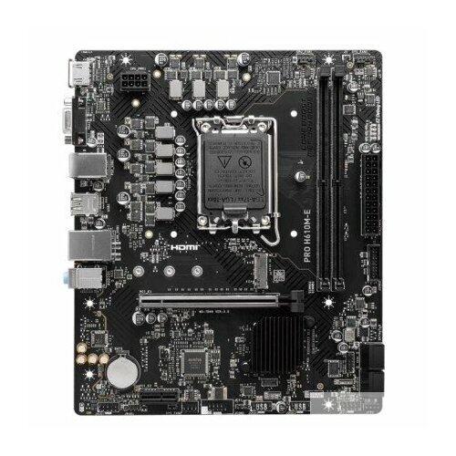 MSI PRO H610M-E Материнская плата PRO PROH610M-E 1048800₽