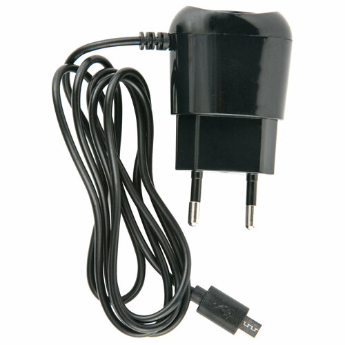 Зарядное устройство сетевое (220 В) RED LINE TCP-1A, кабель micro USB 1 м, выходной ток 1 А, черное, УТ000010348 упаковка 2 шт.