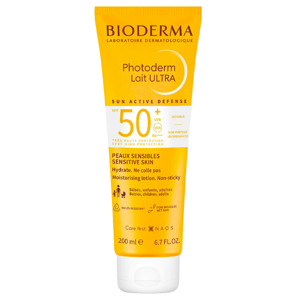 Photoderm Солнцезащитное молочко Ultra SPF50 200 мл Bioderma