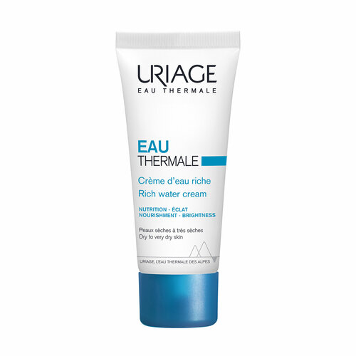 Uriage Eau Thermale Rich Water Cream Крем увлажняющий для лица, 40 мл