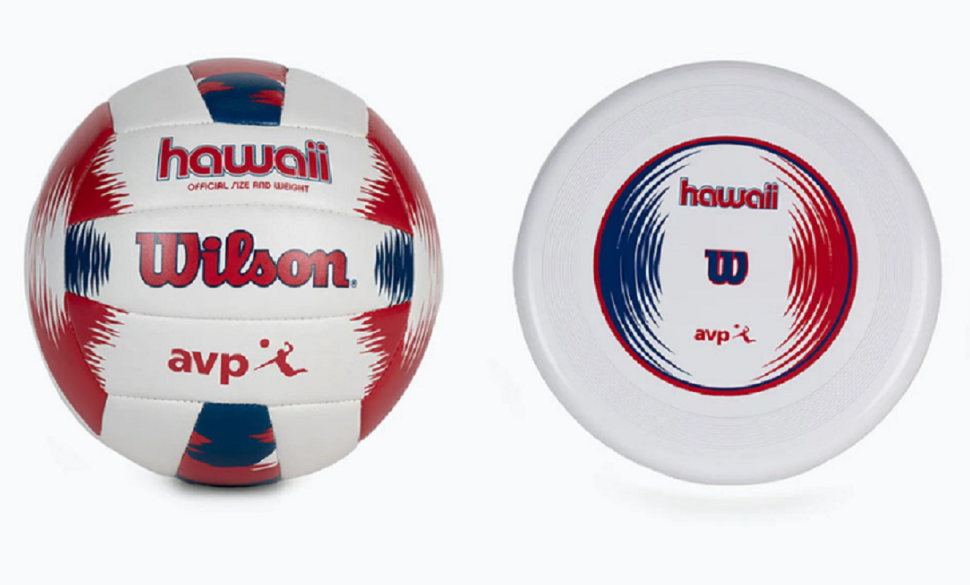 Набор для волейбола мяч и фрисби WILSON Hawaii AVP