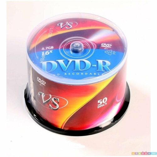 VS VSDVDRCB5001 Оптический диск DVD-R компакт диски a