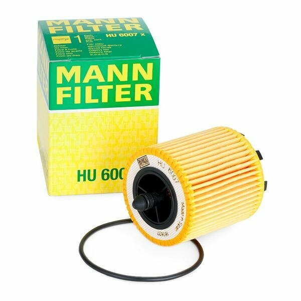 Фильтр масляный для Шевроле Каптива 2011-2016 год выпуска (Chevrolet Captiva) MANN-FILTER HU 6007 X