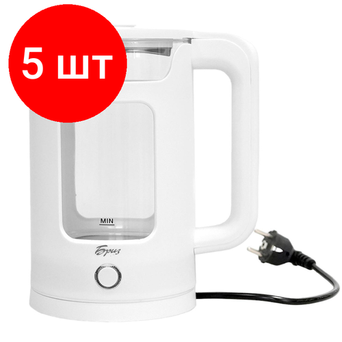 Комплект 5 штук Чайник Бриз ЕС71 316032 белый 1194300₽