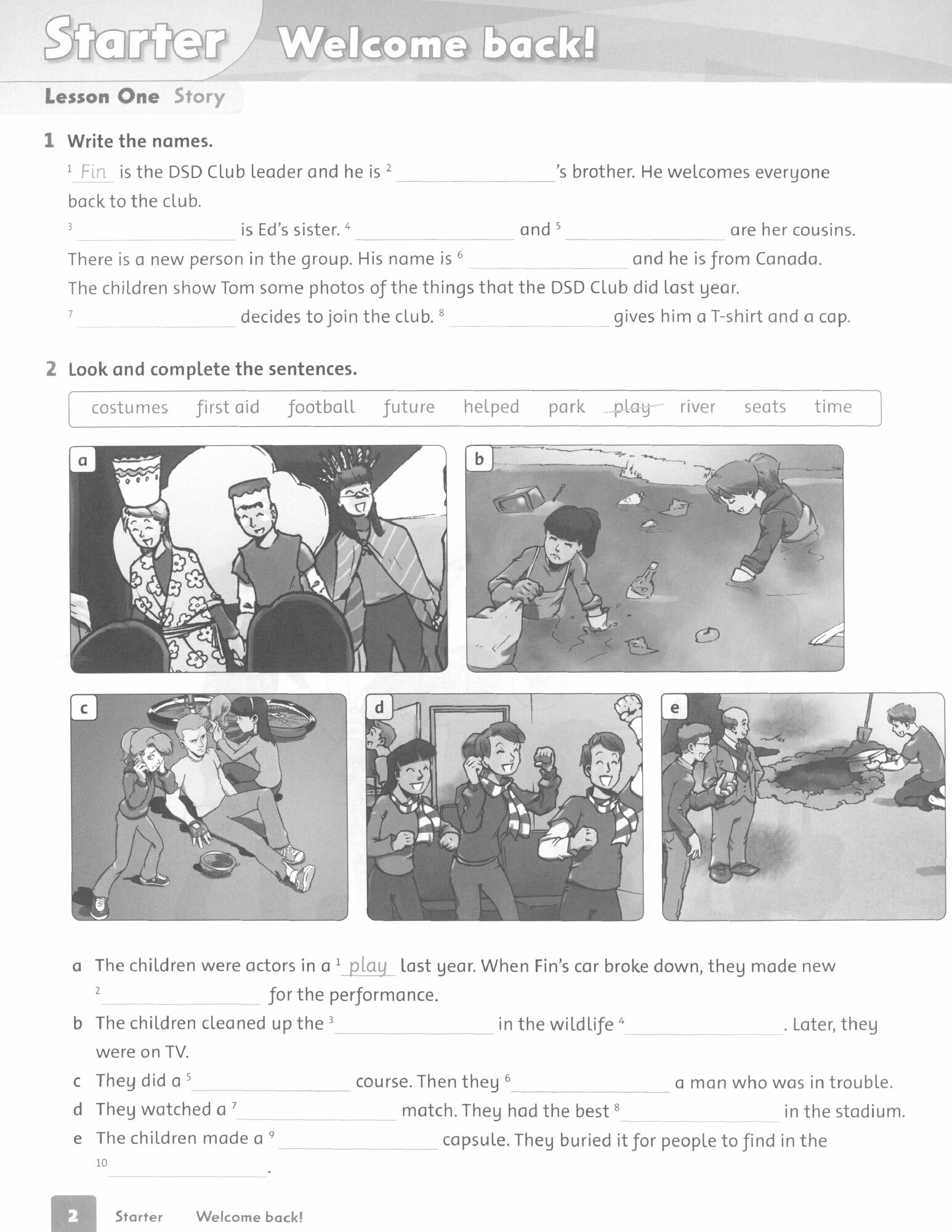 Family and Friends. Level 6. Workbook - фото №8