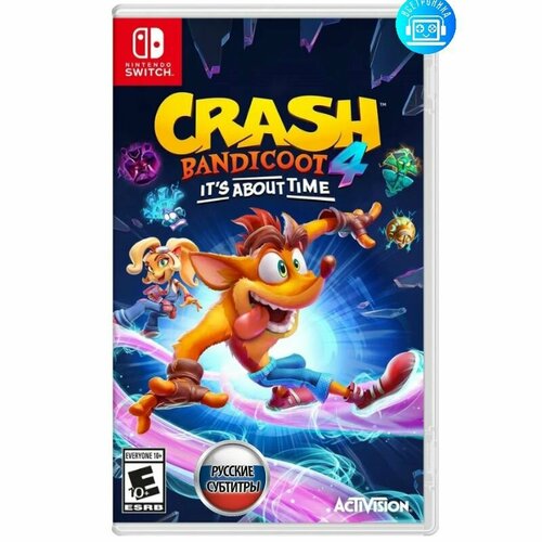 Игра Crash Bandicoot 4: It's About Time (Nintendo Switch) Русские субтитры