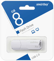 UFD 2.0 SmartBuy 008GB CLUE White (SB8GBCLU-W)