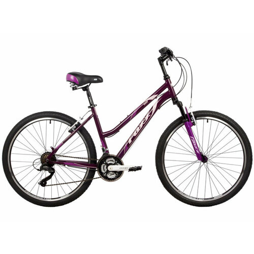 Женский велосипед Foxx Salsa 26 год 2024 цвет Фиолетовый ростовка 19 20700₽