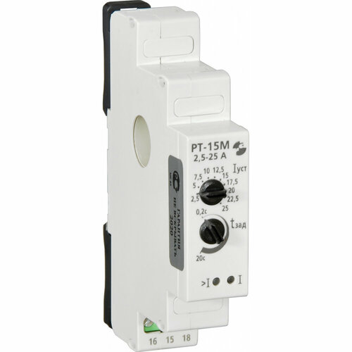Реле и Автоматика Реле тока РТ-15М 2,5-25А /встроенный датчик тока/ A8222-77137949