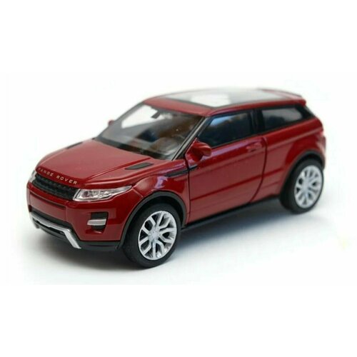 Игрушка Welly Машинка 1:38 Range Rover Evoque, пруж. мех, бордовый машинка welly 1 33 range rover серебряный пруж мех