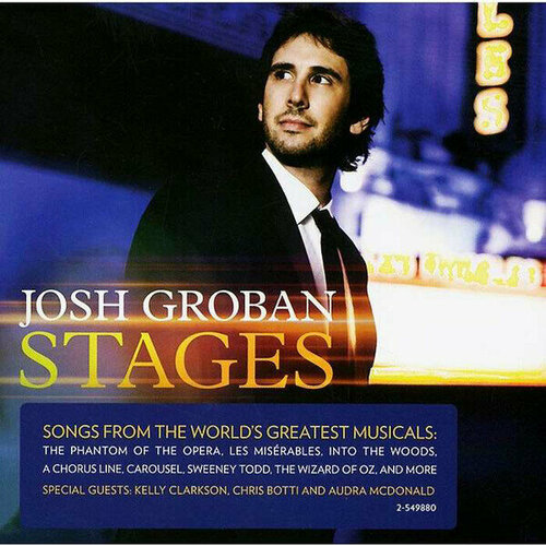 AudioCD Josh Groban. Stages (CD) audio cd rainbow the best of rainbow 1 cd