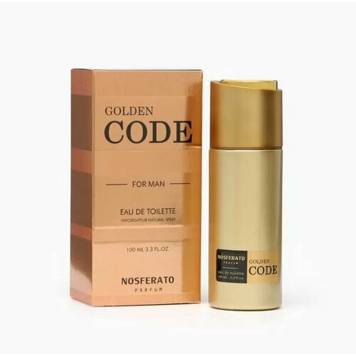 Парфюмерная вода Today Parfum nosferato GOLDEN CODE edt100ml (версия PR1Million) духи today parfum graf l homme edt100ml версия egoistplatinum