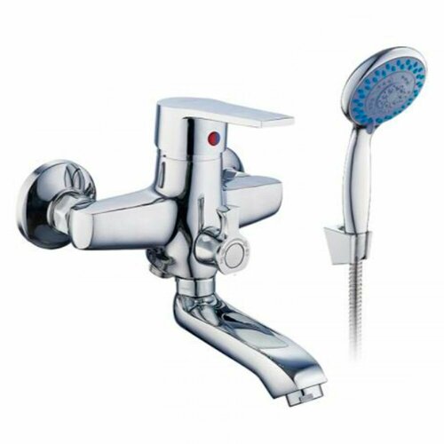 Смеситель дванны Baizheng однорыч корот излив дивертер в корпусе поворот хром 6 1742-ZG01-B86 3763₽