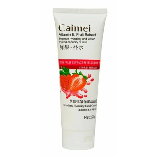 Caimei Strawberry Пенка для умывания с экстрактом клубники увлажняющая 120 гр 423₽