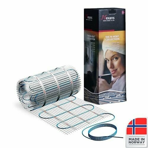 Мат Нагревательный двухжильный Nexans MILLIMAT150 300W - 2 m2 21700₽